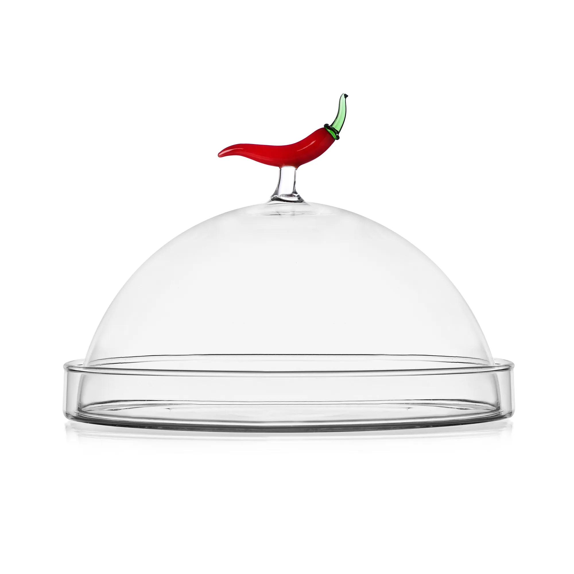 Dome with Plate Ichendorf Vegetables Collection Chili Pepper